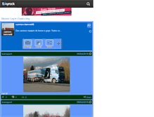 Tablet Screenshot of camion-benne68.skyrock.com