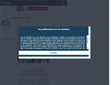 Tablet Screenshot of lerelaisdesreves.skyrock.com
