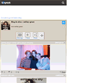 Tablet Screenshot of alice----ashley--green.skyrock.com