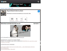 Tablet Screenshot of edward-cullen-my-dream.skyrock.com