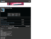 Tablet Screenshot of geys-mix.skyrock.com