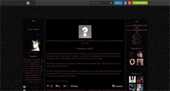 Desktop Screenshot of devenir-vampire.skyrock.com