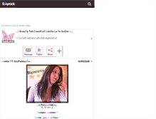 Tablet Screenshot of aime-moi.skyrock.com