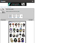 Tablet Screenshot of hp-fanarts.skyrock.com