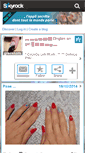 Mobile Screenshot of greeknails.skyrock.com