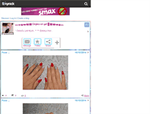 Tablet Screenshot of greeknails.skyrock.com