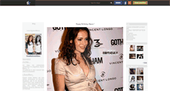 Desktop Screenshot of beautifulalyssamilano.skyrock.com