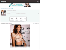 Tablet Screenshot of beautifulalyssamilano.skyrock.com