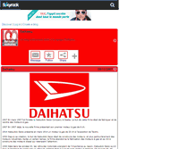 Tablet Screenshot of fans-de-daihatsu.skyrock.com