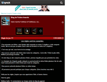 Tablet Screenshot of fiction-awards.skyrock.com