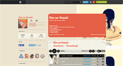 Desktop Screenshot of eien-no-haruhi.skyrock.com