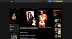 Desktop Screenshot of love-maria-x3.skyrock.com