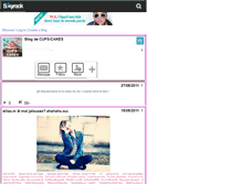 Tablet Screenshot of cups-cakes.skyrock.com