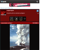 Tablet Screenshot of catageologique.skyrock.com