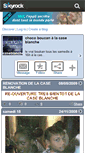 Mobile Screenshot of caseblanche.skyrock.com