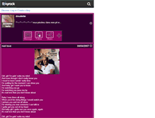 Tablet Screenshot of doudette-bella.skyrock.com