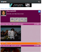 Tablet Screenshot of gladys960.skyrock.com