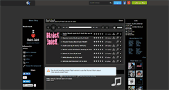 Desktop Screenshot of black-jack-muzik.skyrock.com