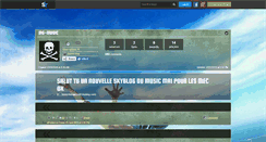 Desktop Screenshot of m6-music.skyrock.com