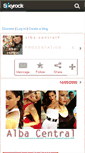Mobile Screenshot of alba-central.skyrock.com