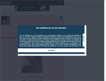 Tablet Screenshot of mlle-x-liilou.skyrock.com
