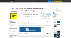 Desktop Screenshot of deaf2009.skyrock.com