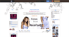 Desktop Screenshot of divamariahcarey.skyrock.com