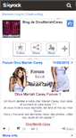 Mobile Screenshot of divamariahcarey.skyrock.com