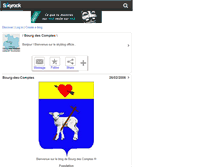 Tablet Screenshot of bourgdescomptes.skyrock.com
