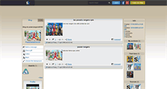 Desktop Screenshot of powerrangers50100.skyrock.com