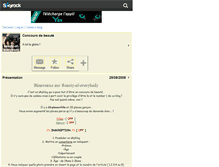 Tablet Screenshot of beauty-of-everybody.skyrock.com