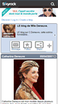 Mobile Screenshot of deneuve-catherine.skyrock.com