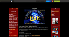 Desktop Screenshot of mgm-community.skyrock.com