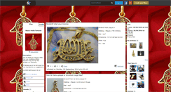 Desktop Screenshot of bijouxarabe.skyrock.com