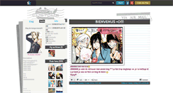 Desktop Screenshot of manga-mania20.skyrock.com