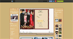 Desktop Screenshot of magic-narnia-x.skyrock.com