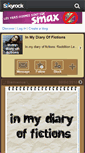 Mobile Screenshot of in-my-diary-of-fictions.skyrock.com