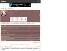 Tablet Screenshot of chat1107-music.skyrock.com
