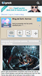 Mobile Screenshot of dark--sorrow.skyrock.com