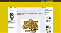 Desktop Screenshot of jeu-animalcrossing-ww.skyrock.com