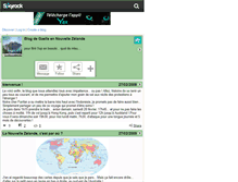 Tablet Screenshot of gaelleennouvellezelande.skyrock.com