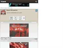 Tablet Screenshot of crb-supporters.skyrock.com