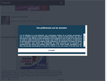 Tablet Screenshot of coupe-du-monde-foot-2010.skyrock.com
