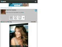 Tablet Screenshot of celinemaniac.skyrock.com