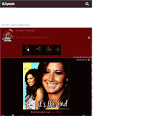 Tablet Screenshot of ahley-tisdale.skyrock.com