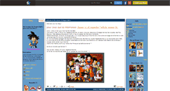 Desktop Screenshot of dragonballz-accro.skyrock.com