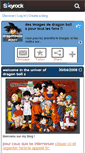 Mobile Screenshot of dragonballz-accro.skyrock.com