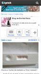 Mobile Screenshot of envibb18ans.skyrock.com