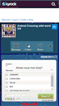 Mobile Screenshot of animalcrossingds.skyrock.com