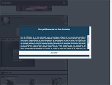 Tablet Screenshot of lespetitesfollesdesstars.skyrock.com